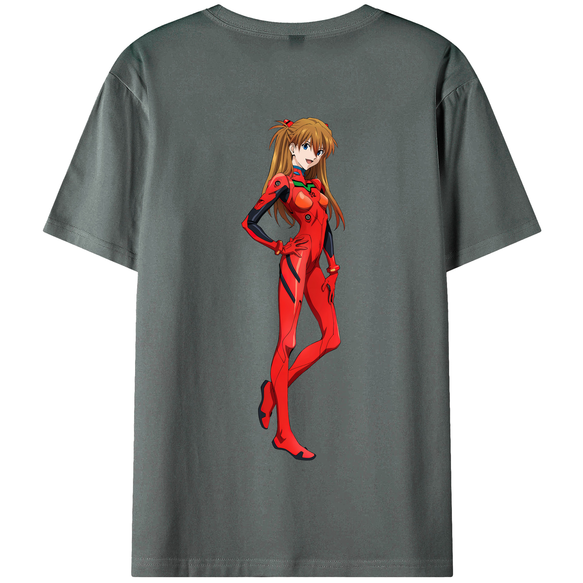（画像用） EVA 新世紀エヴァンゲリオン 綿100％半袖Tシャツ（背面プリント）